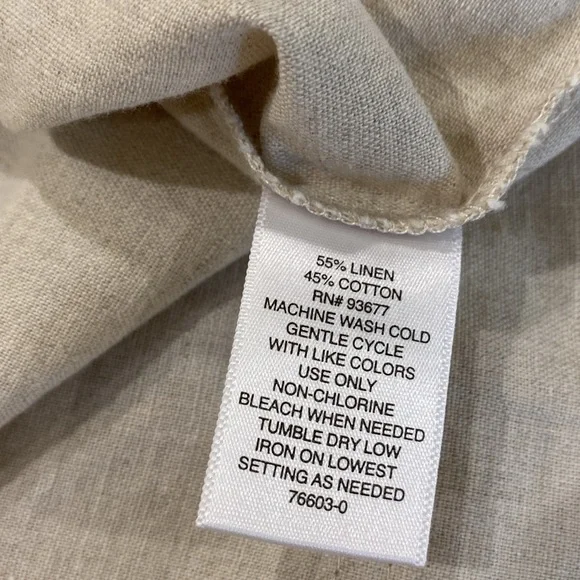 Linen Top & Pants Set - NWOT - Picture 10 of 10